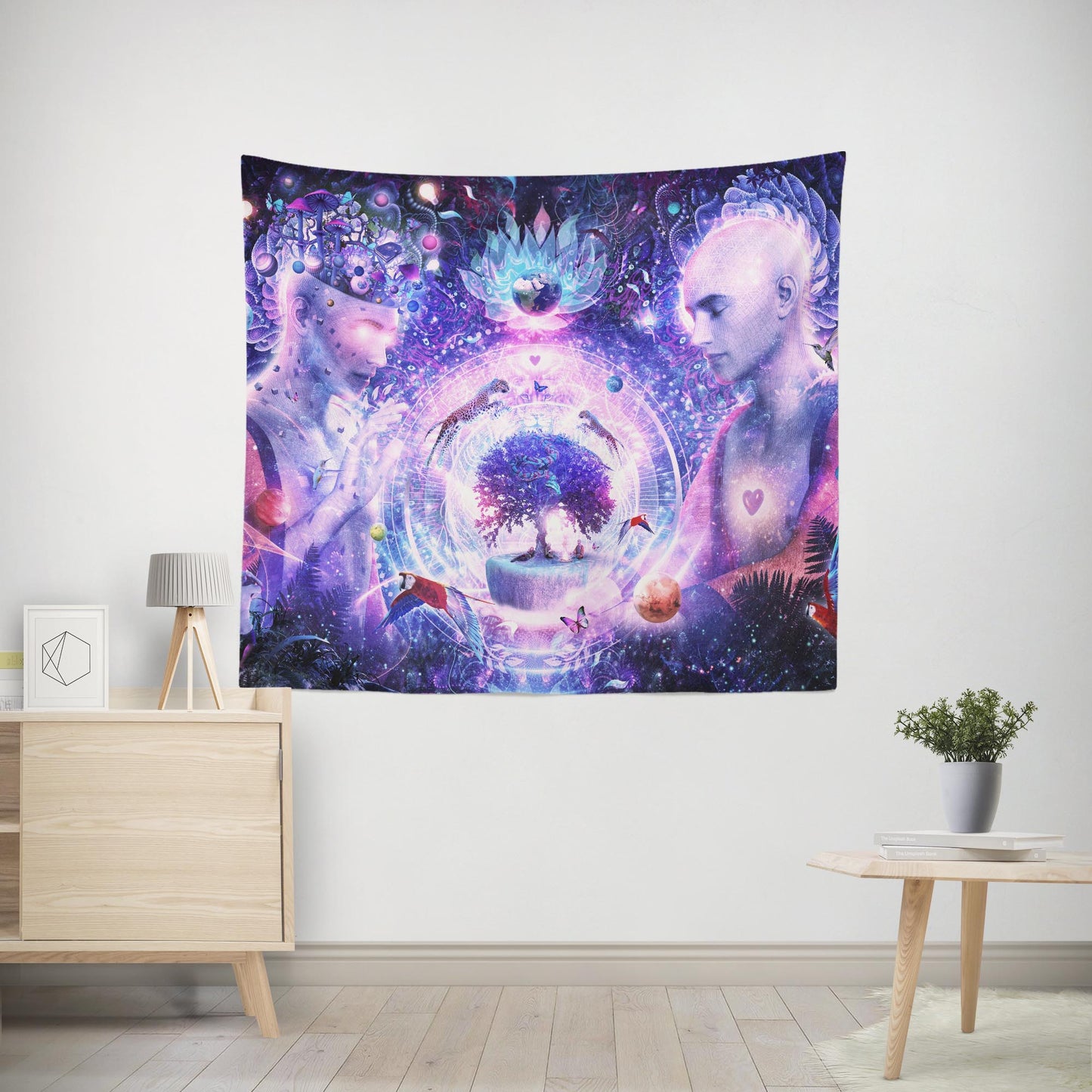 A Spark In The Universe Tapestry