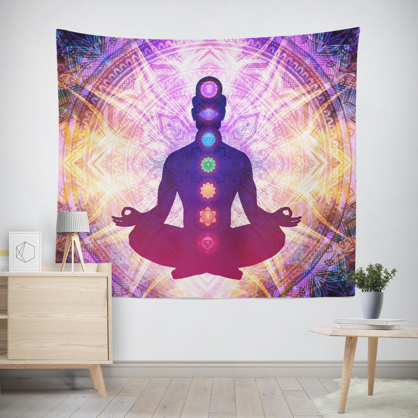 Chakra Meditation Tapestry