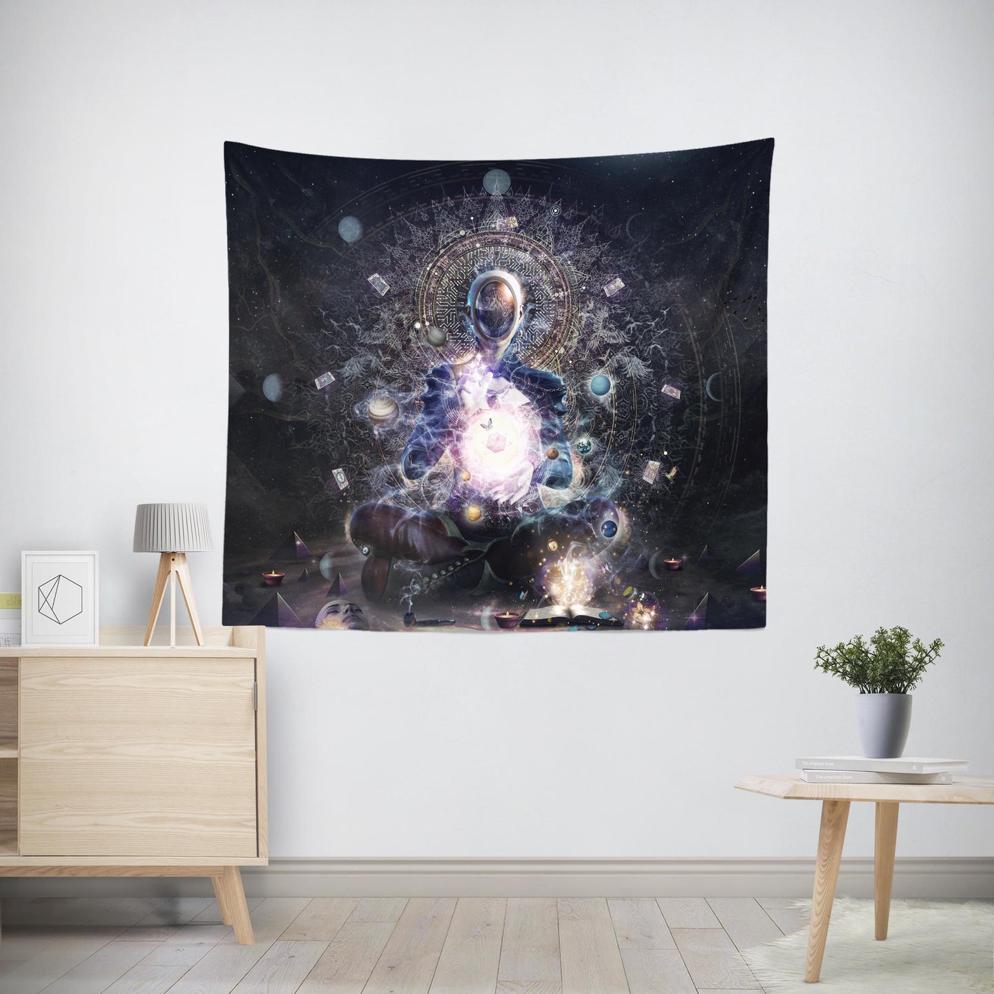 Cosmic Ritual Tapestry