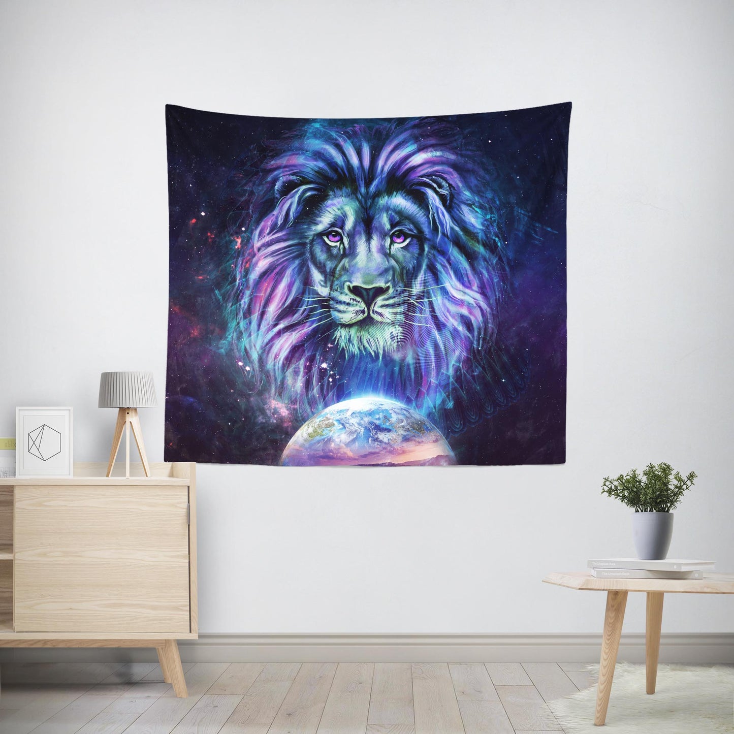 Guardian Spirit Lion Tapestry