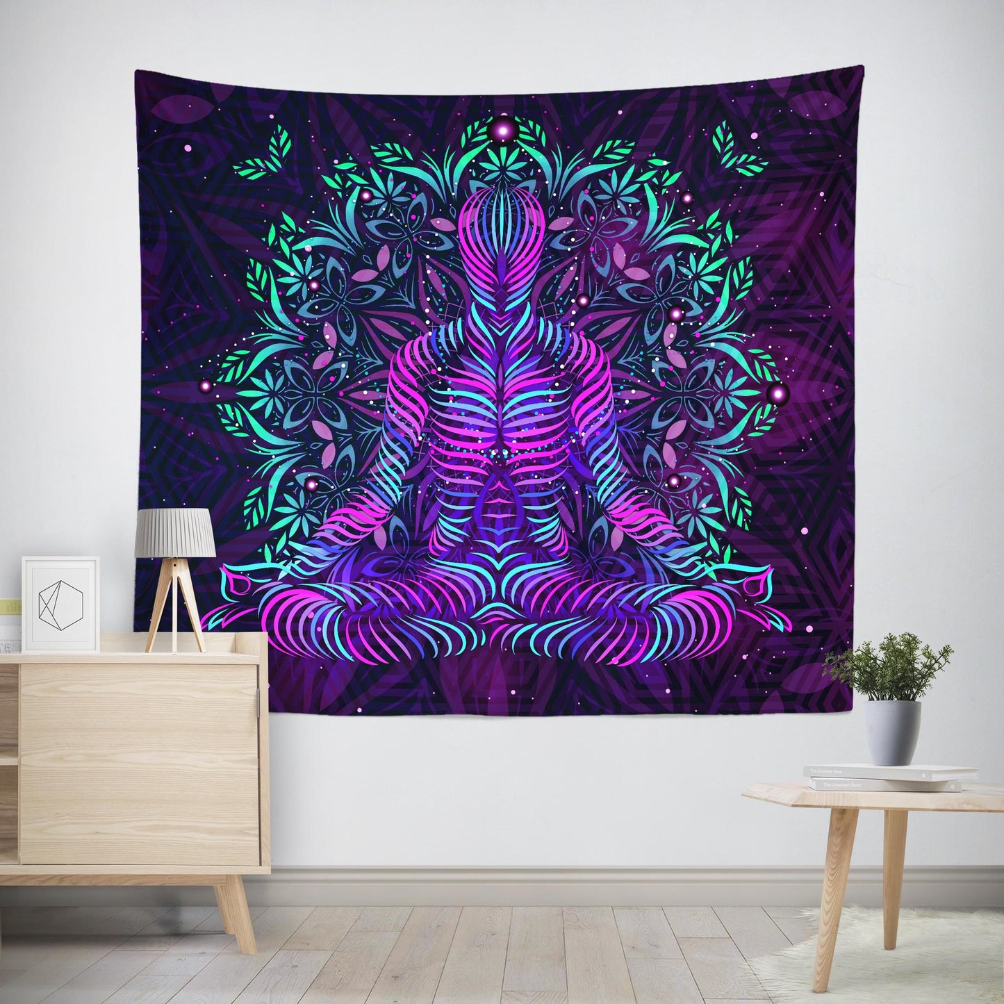 Meditation Trip Tapestry
