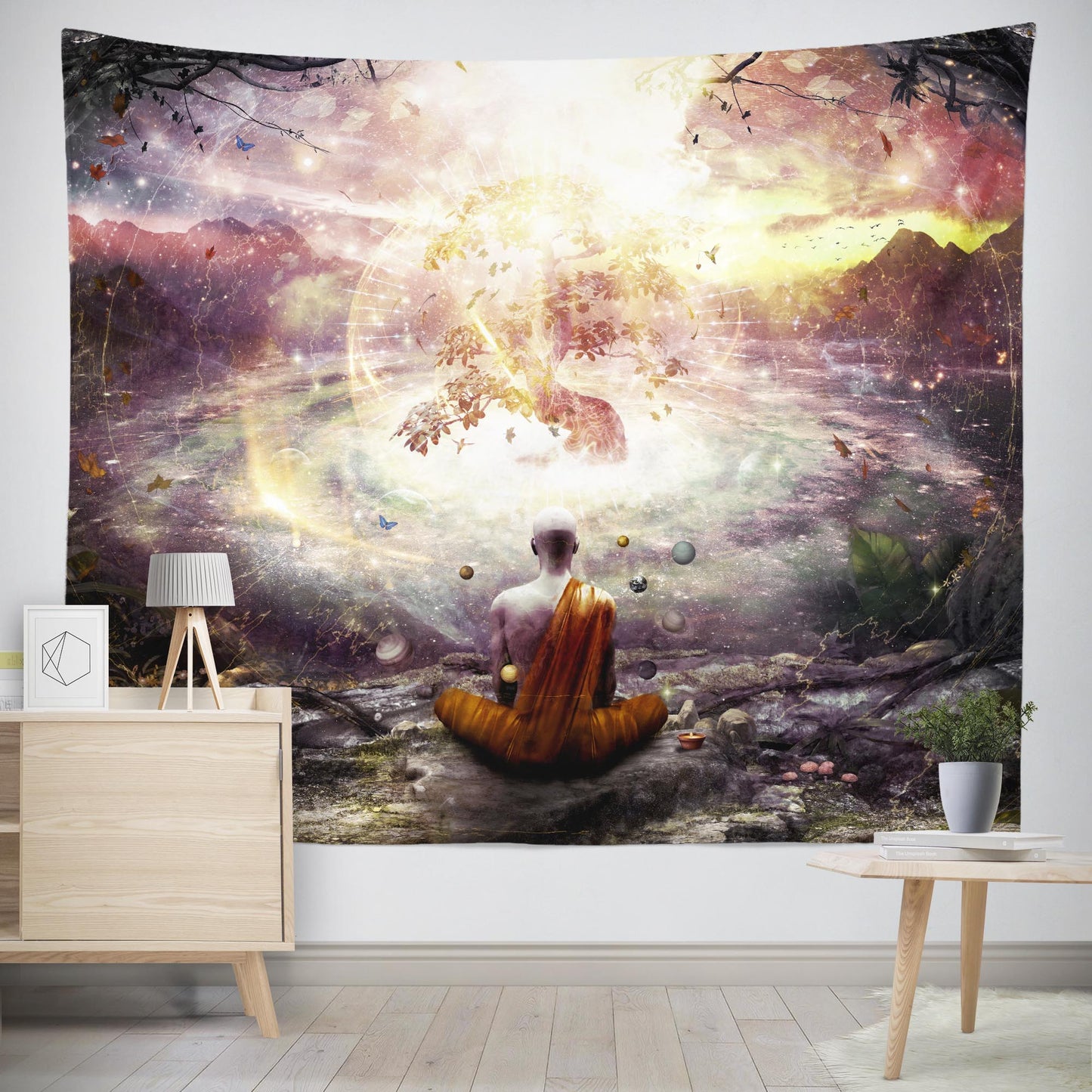 Nature And Time Tapestry