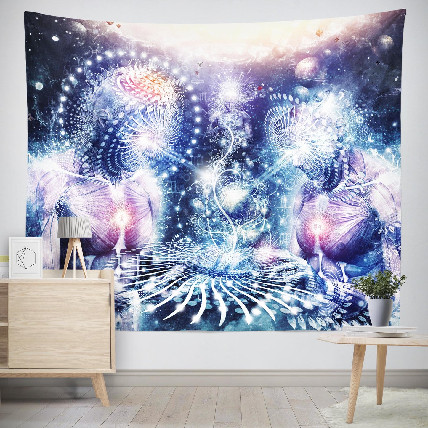 The Knowledge Of The Planets Tapestry
