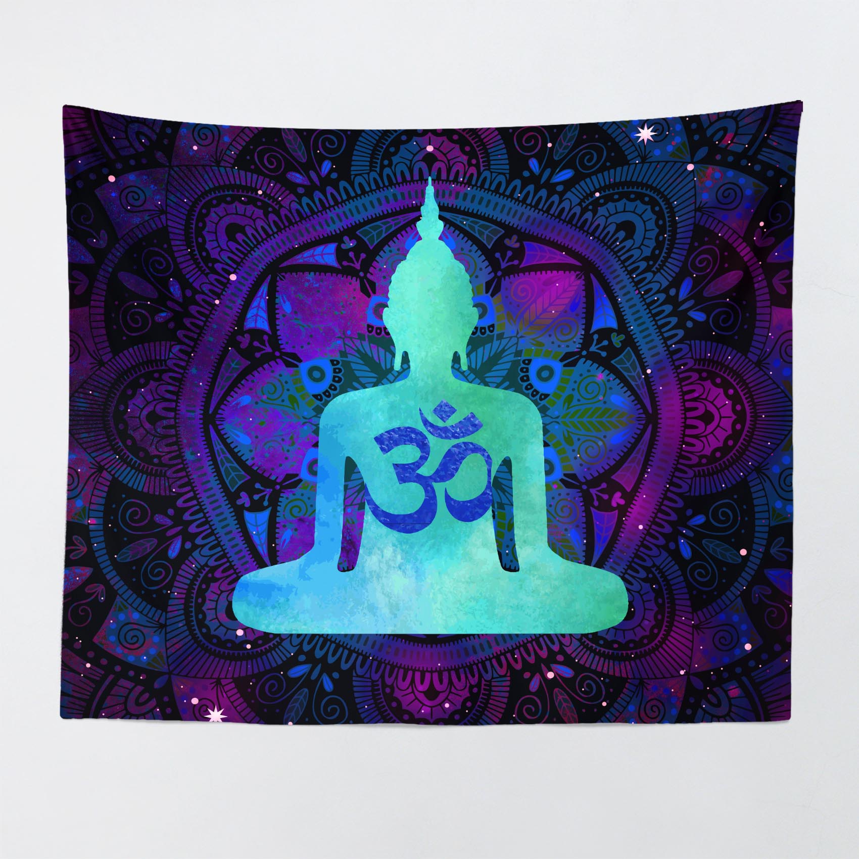Buddhist Meditating - Visionary Tapestries