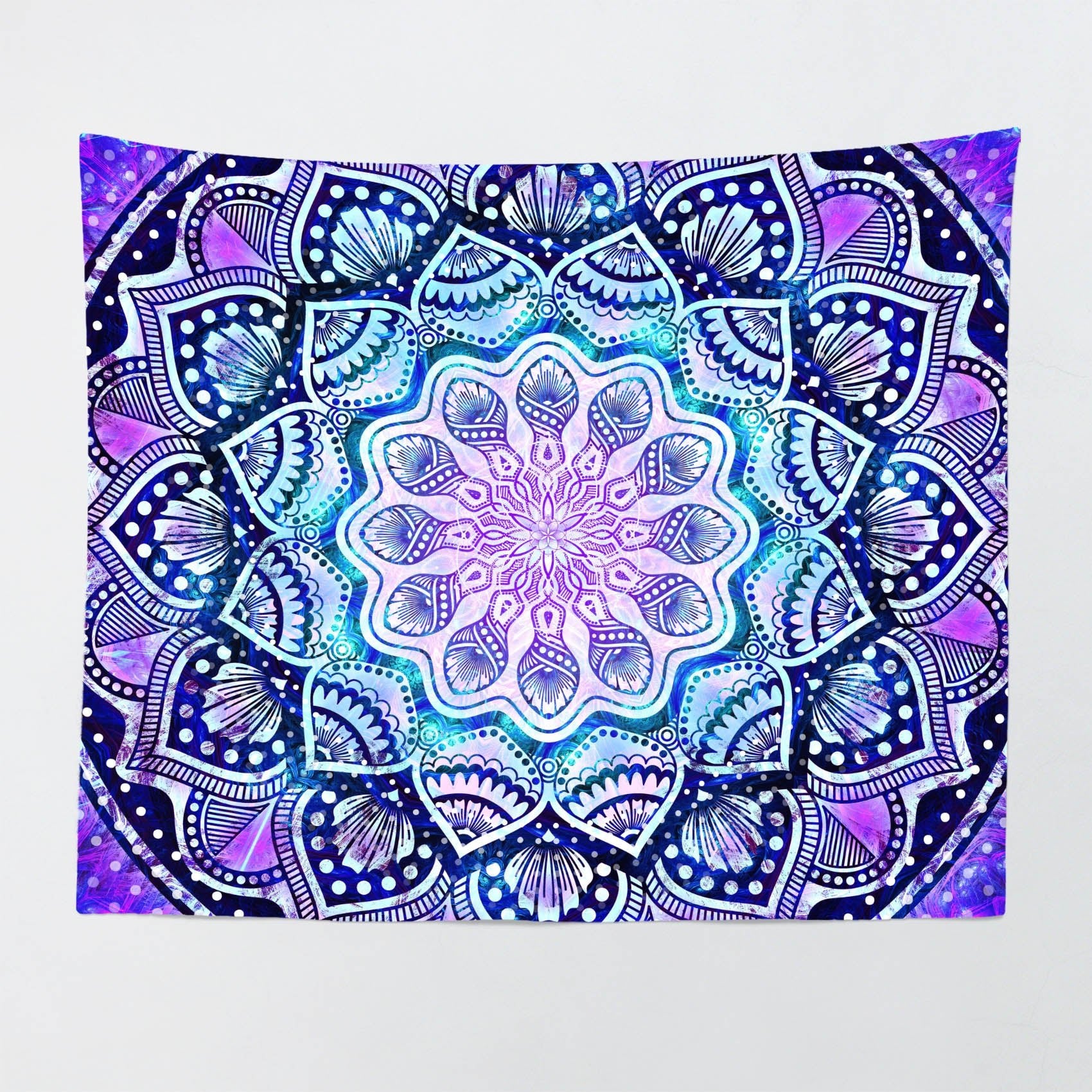 Flower Bloom Mandala - Visionary Tapestries