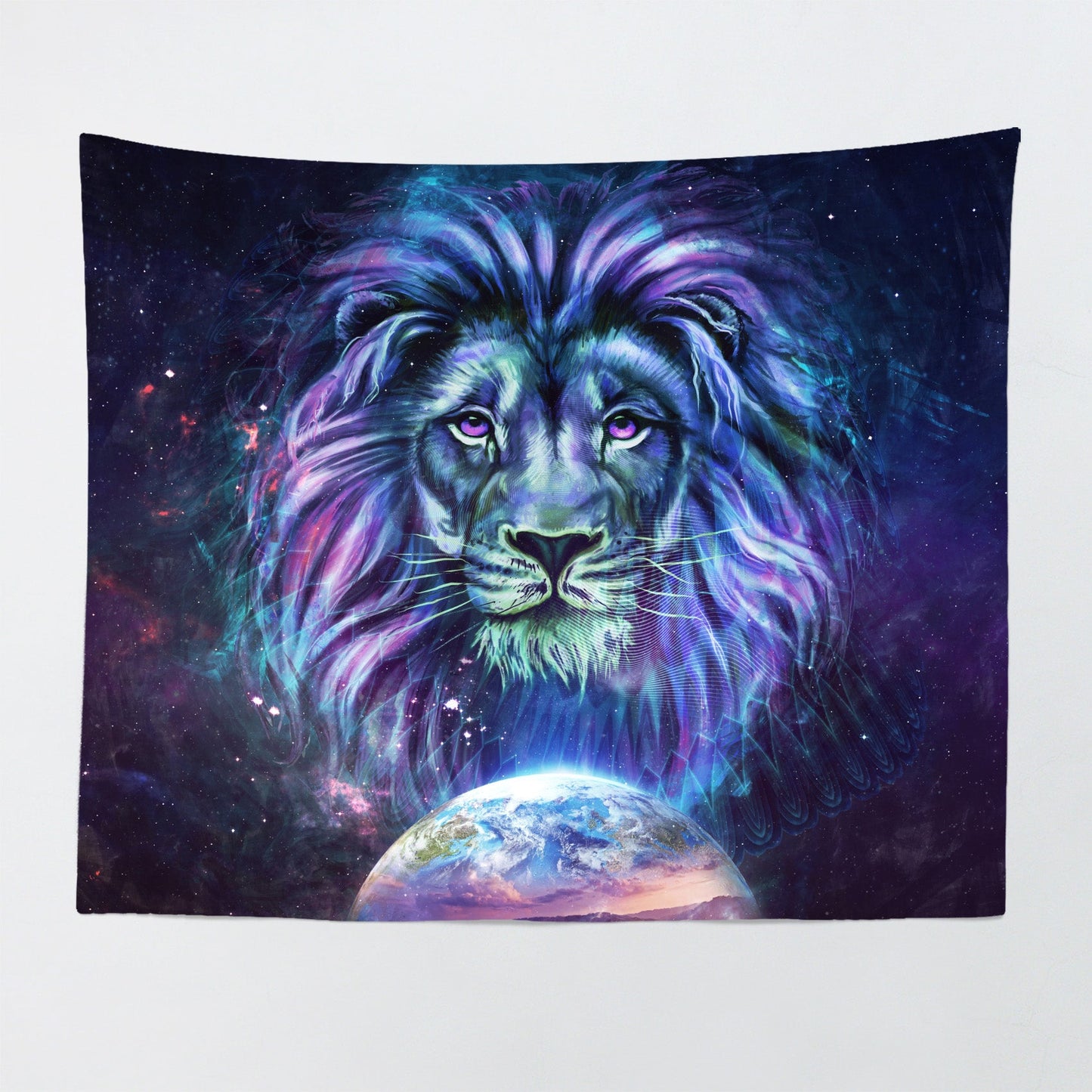 Guardian Visionary Art wall tapestry by Cameron Gray